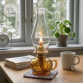 Brilagi - Petroleumlamp MERLIN oranje