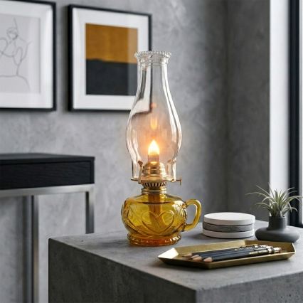 Brilagi - Petroleumlamp MERLIN oranje