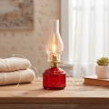 Brilagi - Petroleumlamp MERLIN rood