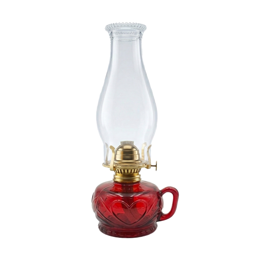 Brilagi - Petroleumlamp MERLIN rood