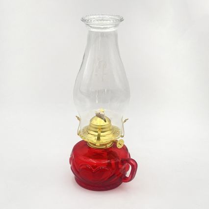 Brilagi - Petroleumlamp MERLIN rood