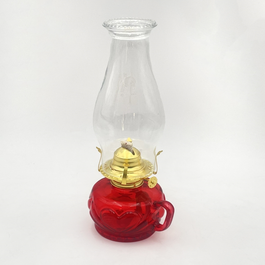Brilagi - Petroleumlamp MERLIN rood