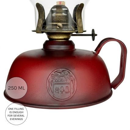 Brilagi - Petroleumlamp MERLIN rood