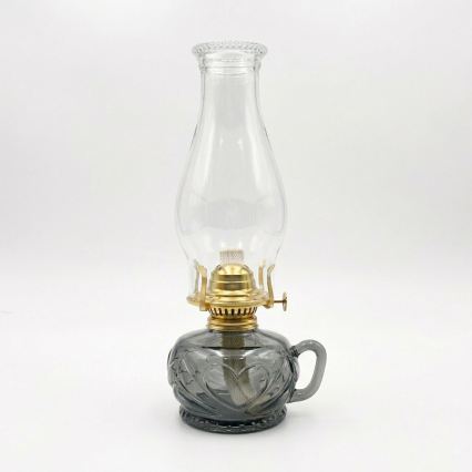 Brilagi - Petroleumlamp MERLIN rookkleurig/grijs