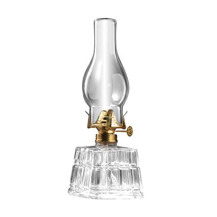 Brilagi - Petroleumlamp MERLIN transparant/goud