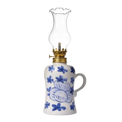 Brilagi - Petroleumlamp MERLIN wit/blauw