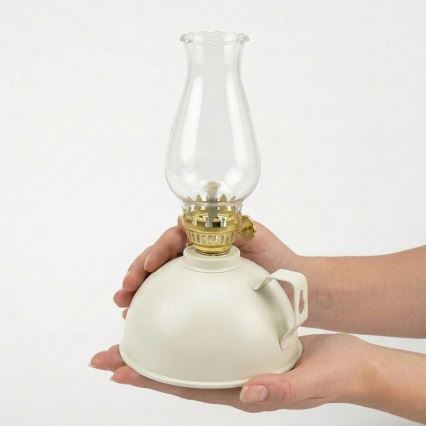 Brilagi - Petroleumlamp MERLIN wit