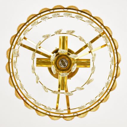 Brilagi - Plafondkroonluchter CRISTAL 5x E14/40W/230V Ø 38 cm