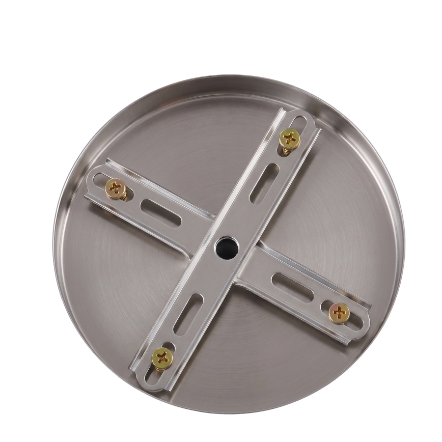 BRILAGI - Plafondkroonluchter ECLIPSE 12xE14/10W/230V Ø 78 cm zilver