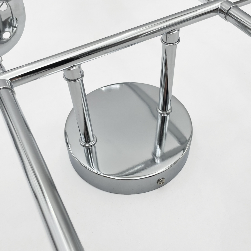 Brilagi - Plafondkroonluchter MALONY 6xE14/20W/230V glanzend chroom