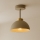 Brilagi - Plafondkroonluchter MOON 1xE27/60W/230V beige/goud