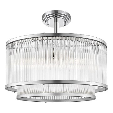 Brilagi - Plafondkroonluchter RAMOS 5xE14/60W/230V glanzend chroom