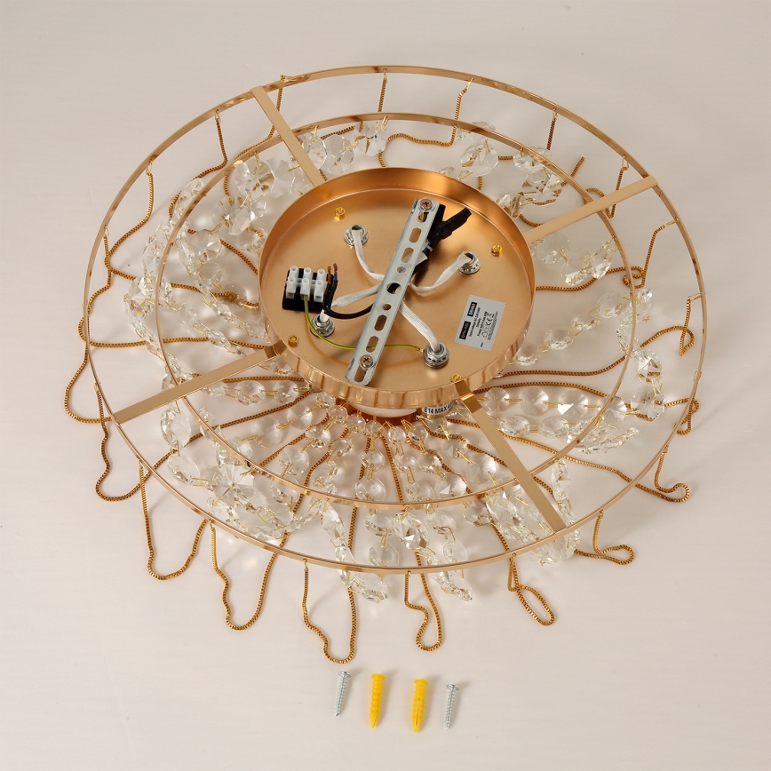 Brilagi - Plafondkroonluchter VASTERAS 4xE14/40W/230V Ø 45 cm