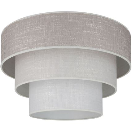 Brilagi - Plafondlamp ALASKA LUNETA 1xE27/15W/230V diameter 45 cm grijs/crème