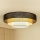 Brilagi - Plafondlamp ASPEN LUNETA LED/12W/230V diameter 60 cm 3000K/4000K/6400K zwart/beige/crème