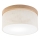 Brilagi - Plafondlamp BELLADONNA 1xE27/15W/230V diameter 30 cm crème/eiken