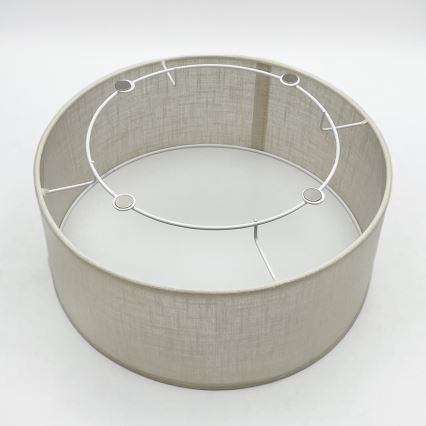 Brilagi - Plafondlamp BELLADONNA 1xE27/15W/230V diameter 30 cm crème/eiken