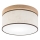 Brilagi - Plafondlamp BELLADONNA 1xE27/15W/230V diameter 30 cm crème/eiken