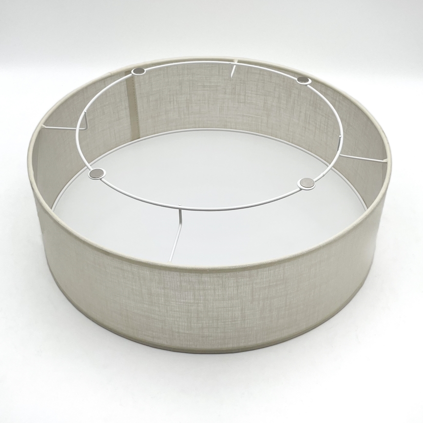 Brilagi - Plafondlamp BELLADONNA 2xE27/15W/230V diameter 40 cm crème/eiken