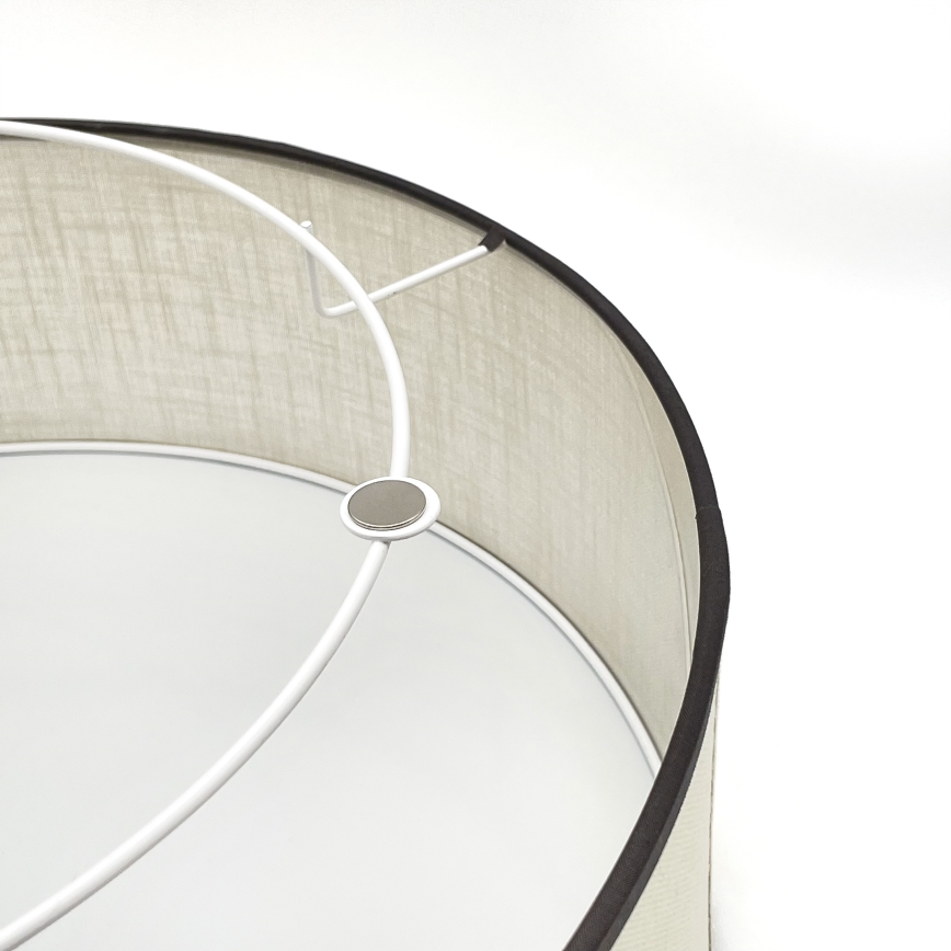 Brilagi - Plafondlamp BELLADONNA 2xE27/15W/230V diameter 40 cm crème/eiken
