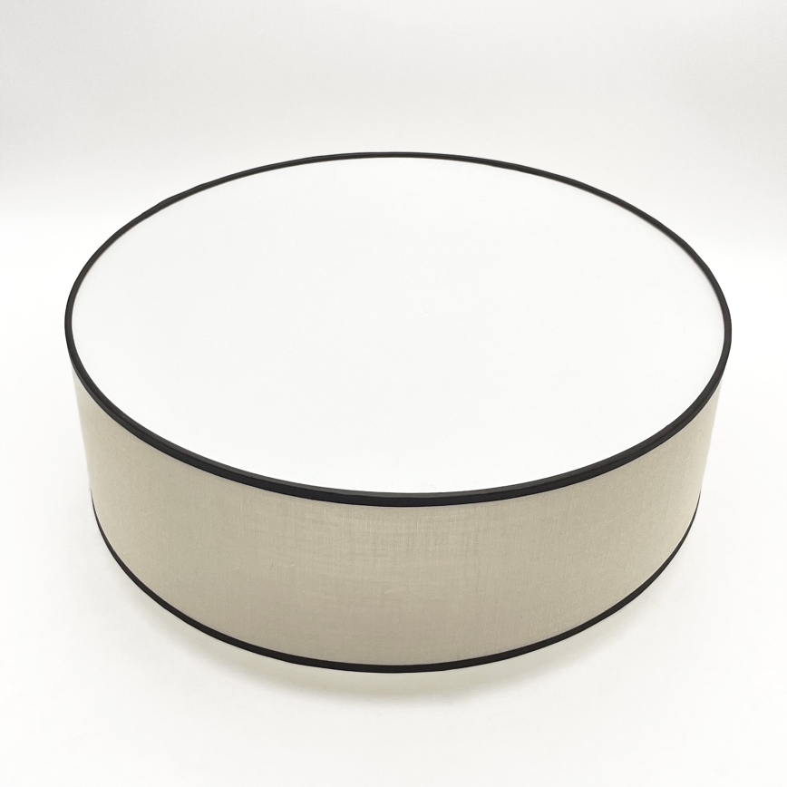 Brilagi - Plafondlamp BELLADONNA 2xE27/15W/230V diameter 40 cm crème/eiken