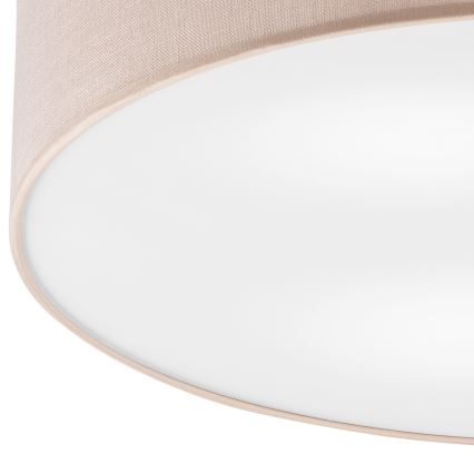 Brilagi - Plafondlamp BELLADONNA 3xE27/15W/230V beige/eiken