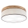 Brilagi - Plafondlamp BELLADONNA 3xE27/15W/230V diameter 50 cm crème/eiken
