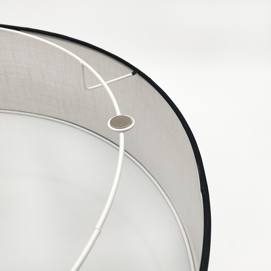 Brilagi - Plafondlamp BELLADONNA 3xE27/15W/230V diameter 50 cm wit/eiken