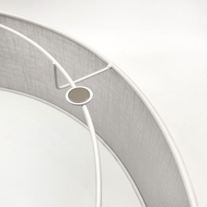 Brilagi - Plafondlamp BELLADONNA 3xE27/15W/230V diameter 50 cm wit/eiken kers