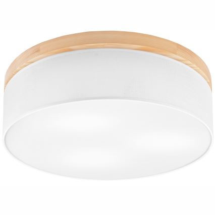 Brilagi - Plafondlamp BELLADONNA 3xE27/15W/230V wit/Dennenboom