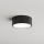 Brilagi - Plafondlamp CLARE 1xE27/40W/230V Ø 20 cm zwart