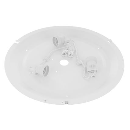 Brilagi - Plafondlamp CLARE 3xE27/24W/230V diameter 40 cm zwart