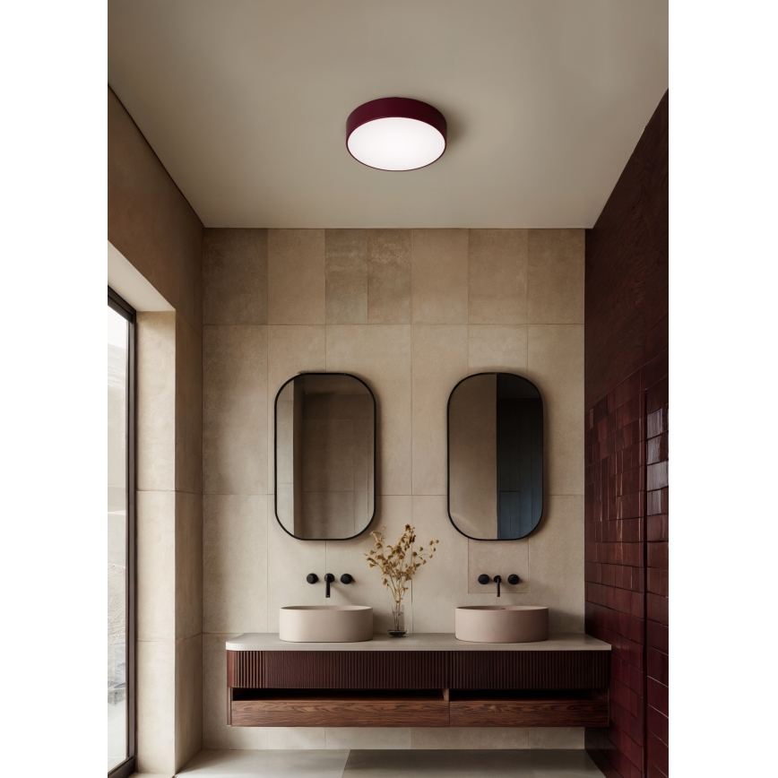 Brilagi - Plafondlamp CLARE 3xE27/24W/230V Ø 40 cm bordeaux