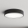 Brilagi - Plafondlamp CLARE 3xE27/40W/230V diameter 40 cm zwart