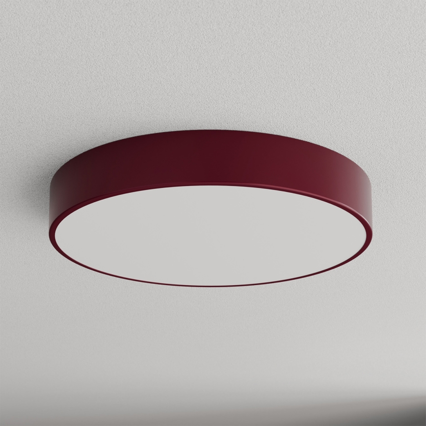 Brilagi - Plafondlamp CLARE 4xE27/24W/230V Ø 50 cm bordeaux