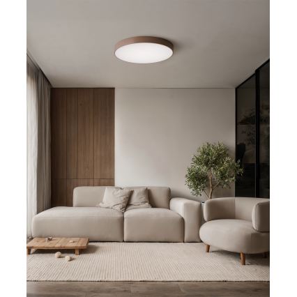 Brilagi - Plafondlamp CLARE 4xE27/40W/230V Ø 50 cm bruin