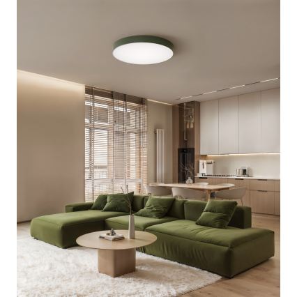 Brilagi - Plafondlamp CLARE 4xE27/40W/230V Ø 50 cm khaki