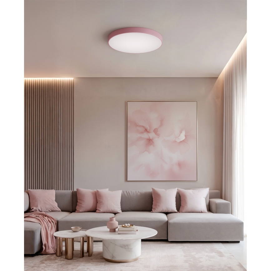 Brilagi - Plafondlamp CLARE 4xE27/40W/230V Ø 50 cm roze