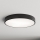 Brilagi - Plafondlamp CLARE 5xE27/40W/230V diameter 60 cm zwart
