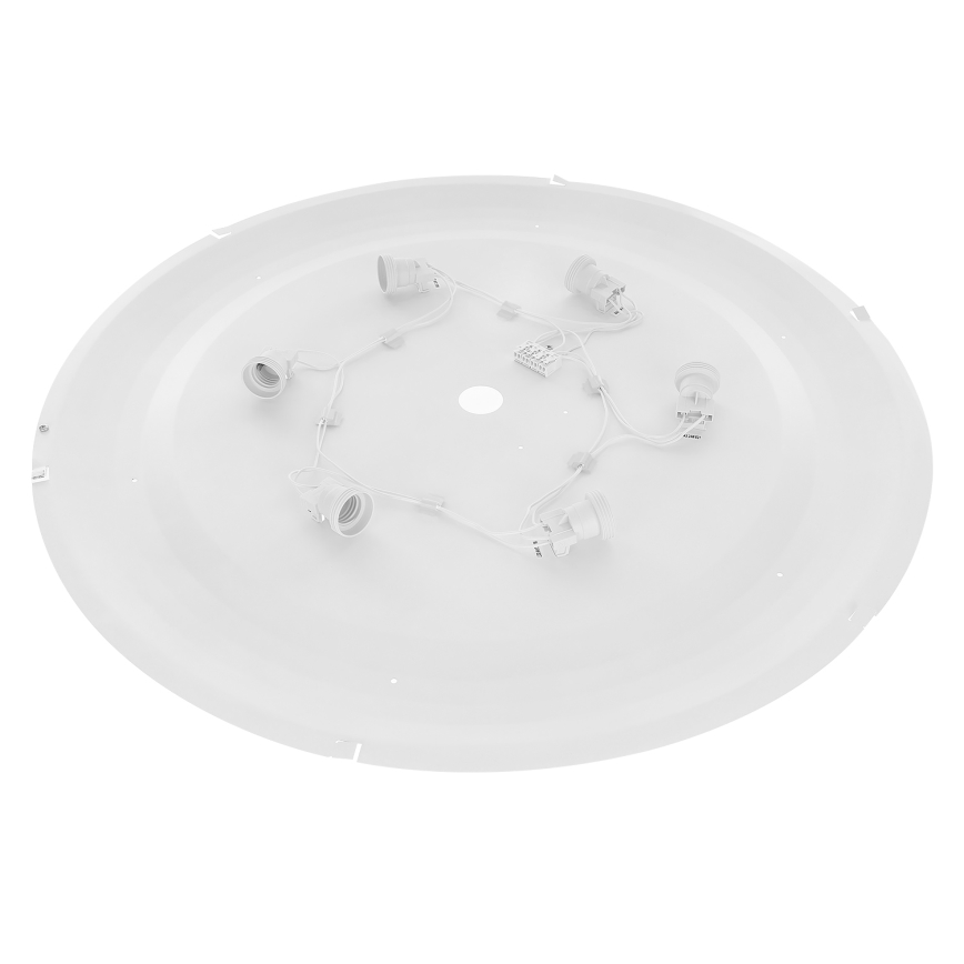 Brilagi - Plafondlamp CLARE 6xE27/40W/230V diameter 80 cm wit