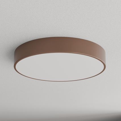 Brilagi - Plafondlamp CLARE voor de badkamer, 4x E27/24W/230V, Ø 50 cm, IP54, bruin