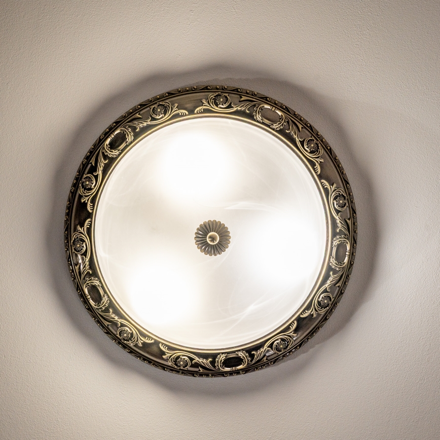 BRILAGI - Plafondlamp CLASSIC 3xE27/60W/230V messing