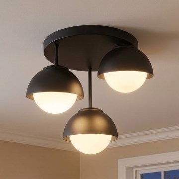 BRILAGI - Plafondlamp COSMO 3xE27/60W/230V zwart