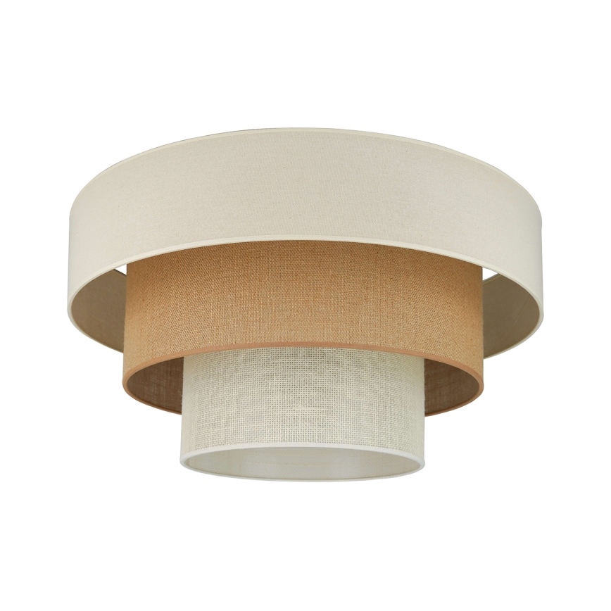 Brilagi-Plafondlamp DENVER LUNETA 1xE27/15W/230V diameter 45 beige/bruin/crème