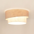 BRILAGI - Plafondlamp DOVER SHINE 1xE27/15W/230V diameter 50 cm grijs/crème