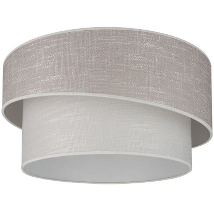Brilagi - Plafondlamp DOVER SHINE 1xE27/15W/230V diameter 50 cm grijs/crème