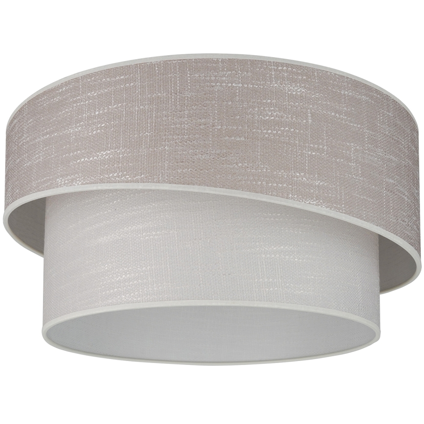 Brilagi - Plafondlamp DOVER SHINE 1xE27/15W/230V diameter 50 cm grijs/crème