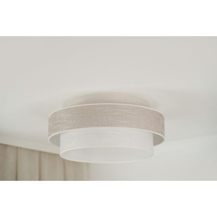Brilagi - Plafondlamp DOVER SPACE LED/12W/230V diameter 50 cm 3000K/4000K/6400K grijs/crème