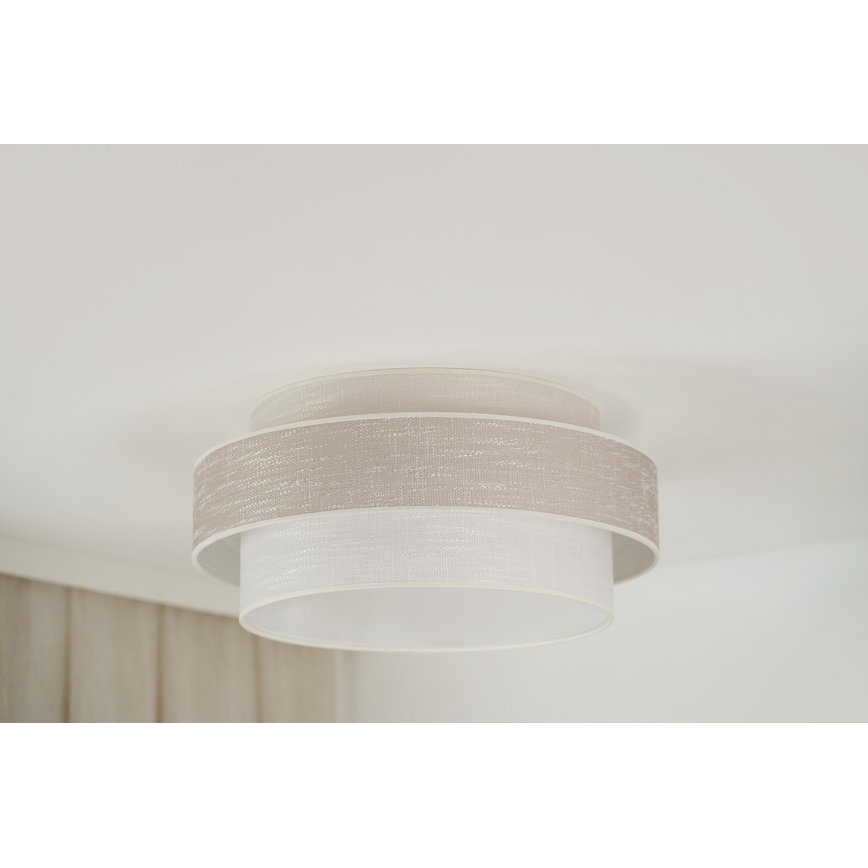 Brilagi - Plafondlamp DOVER SPACE LED/12W/230V diameter 50 cm 3000K/4000K/6400K grijs/crème