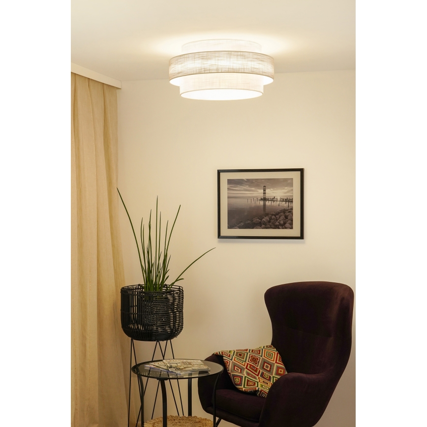 Brilagi - Plafondlamp DOVER SPACE LED/12W/230V diameter 50 cm 3000K/4000K/6400K grijs/crème